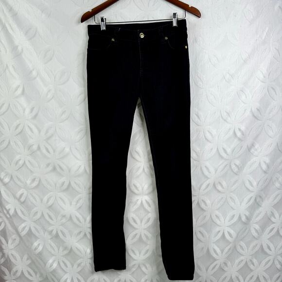 Tory Burch Women's Skinny Jeans - Dark Blue - Picture 4 of 12